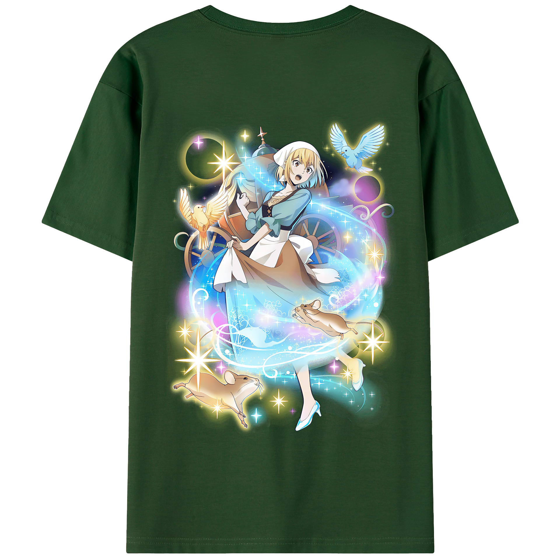 （画像用） 文豪ストレイドッグス Bungo Stray Dogs 綿100％半袖Tシャツ（背面プリント）